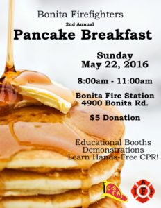 2016 Pancake Breakfast Poster